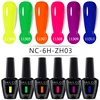 NAILCO 15ml 6pcs/Set Gel Nail Polish Kit Semi Permanent UV LED Gel Varnishes Soak Off Nail Lacquer Base Top Gel Nail Art Varnish 1