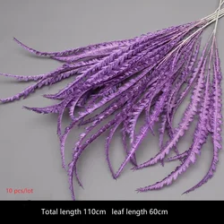 Elegant Purple Silk Floral Bouquet - Wedding & Home Decor (01)