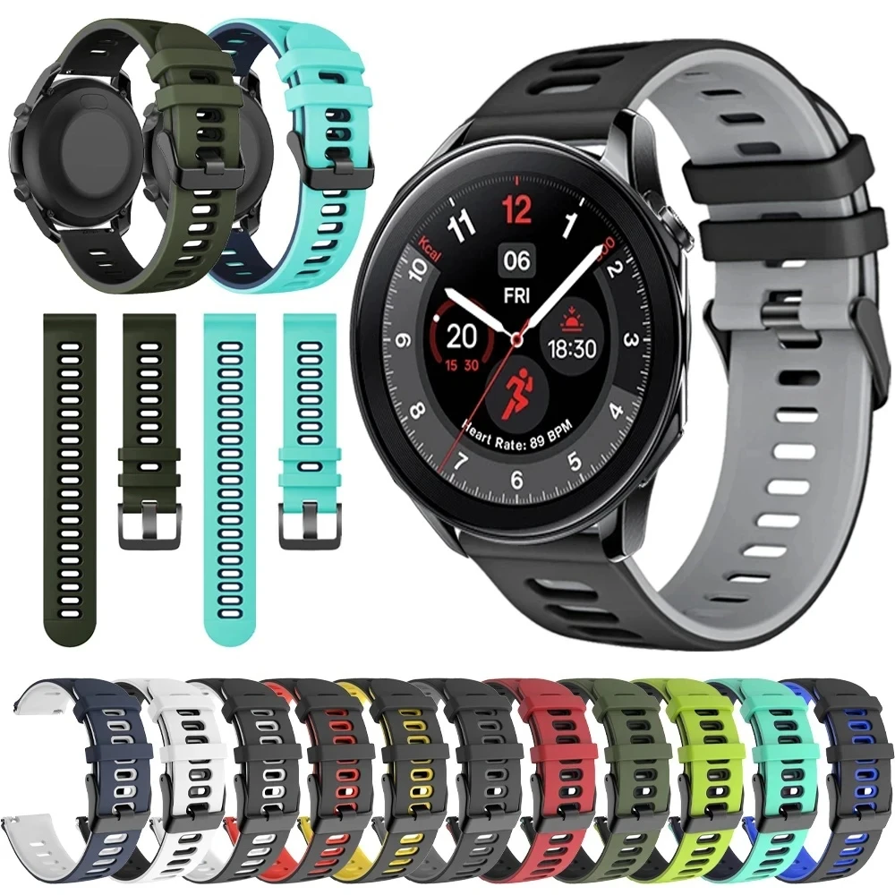 Cinturino Sportivo In Silicone Per Orologio Oneplus 2 Oppo Watch 2 Cinturino Morbido Di Ricambio Per Swim Per Realme Watch 3 S Pro Accessori Per Cintu