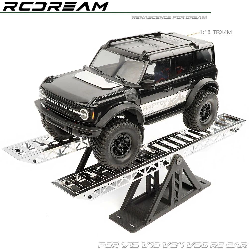 Accessoire Obstacle Aluminium pour RC Crawler 1/12 1/18 1/24 1/30