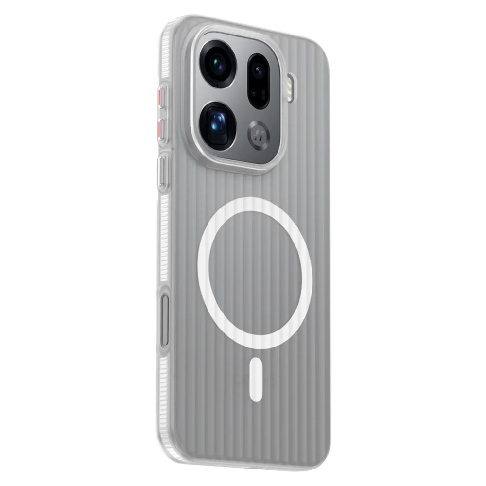 OPPO Premium Transparent Magnetic Anti-Slip Protective Case