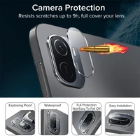 Protective Film for Redmi Pad Pro 12.1inch 2024 HD with Camera Tempered Glass 9H Hardness Anti-scratch for Xiaomi Poco Pad 12.1" 2