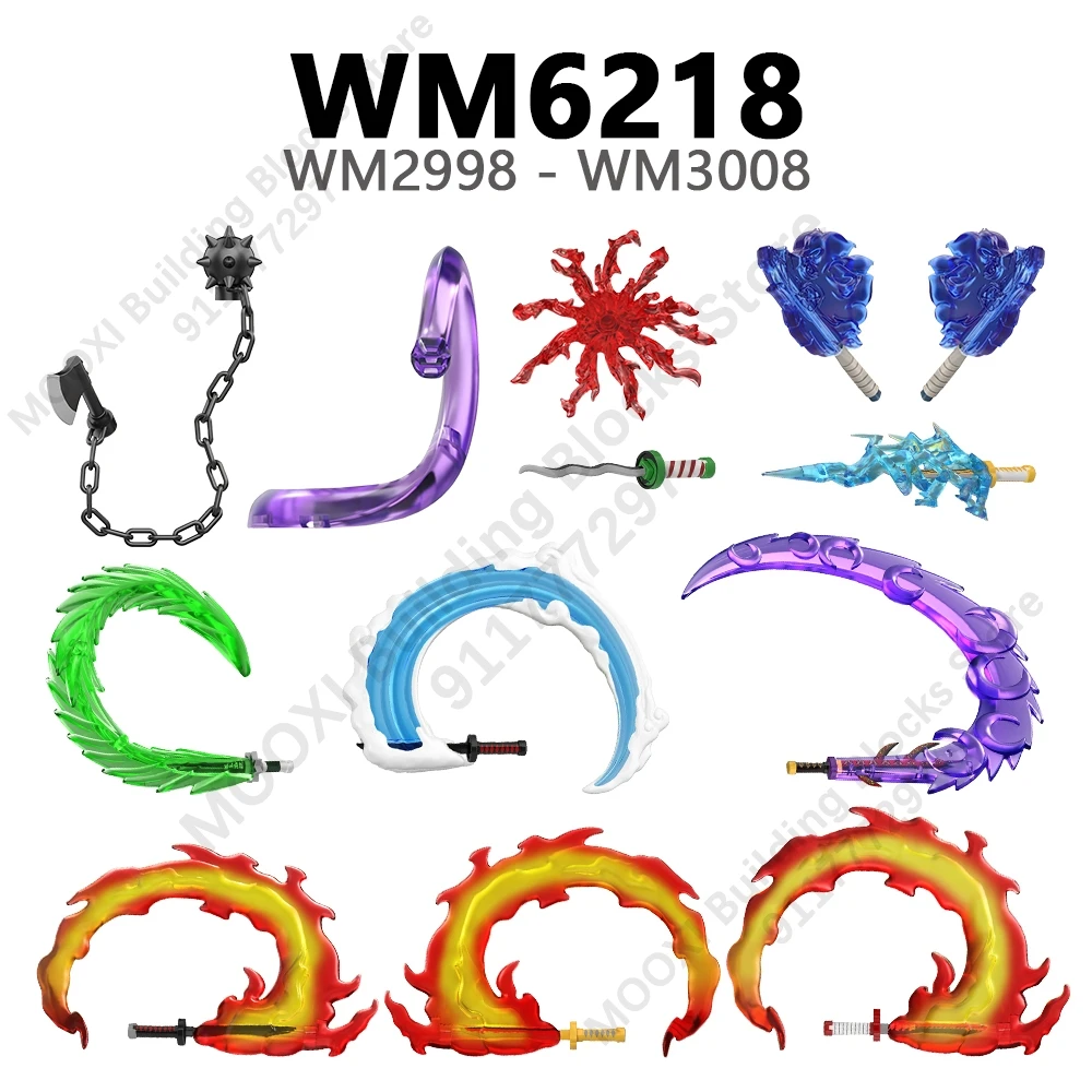 WM6218 WM6163 WM6162 WM6138 WM6137 WM6116 Action Figure Building Blocks For Details Please Refer To The Electronic Manual Bricks - Bilde 2