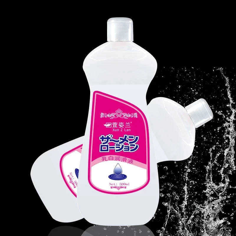 500ML Lubricant Sex Cream Super Capacity Viscous Lube Water Based Sex Massage Oil Anal Adult Masturbation Toy Couple Game