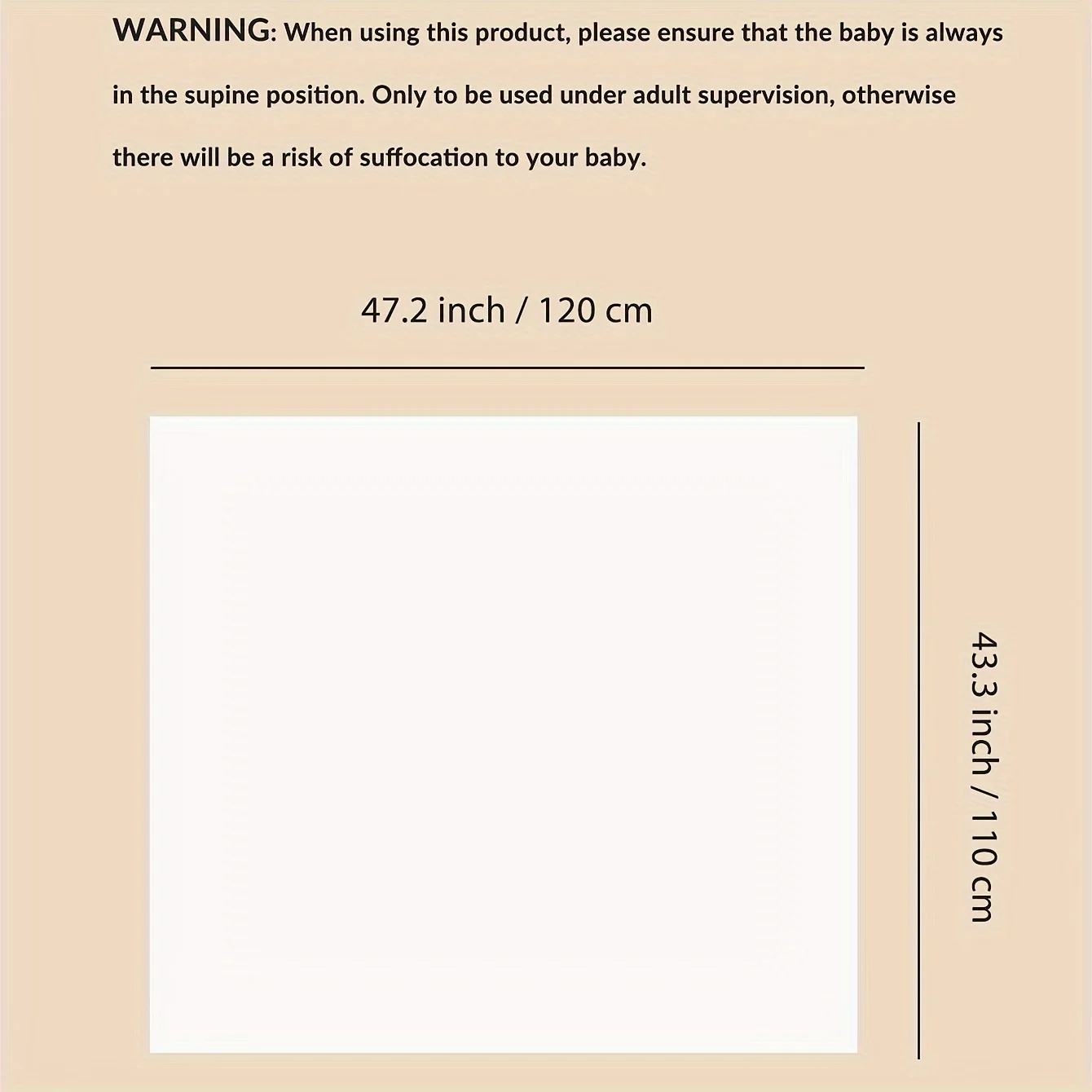 HappyFlute Fashion Print One Piece 120*110cm Soft Bamboo Cotton Baby Wrap Travel Newborn Multi-function Swaddle Sleeping Blanket 4