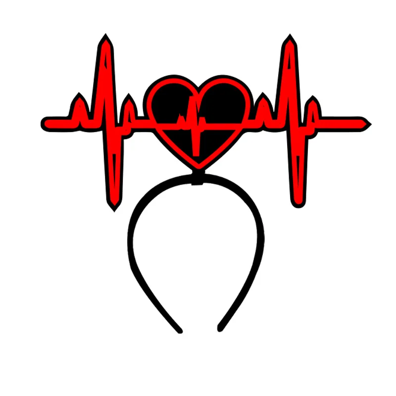 

1 шт. креативная повязка на голову с сердечком для детей и взрослых, аксессуары для волос, украшения для дня рождения, свадьбы, вечеринки, реквизит, Рождество, Хэллоуин