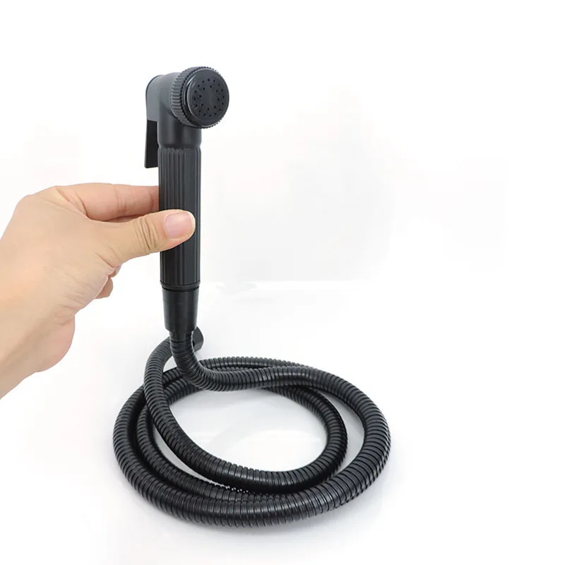 Description Picture 6 of itemZinc Alloy Black bidet toilet sprayer spray faucet kit Water hose enema cleaner shower head wc douchette Bathroom accessories q1
