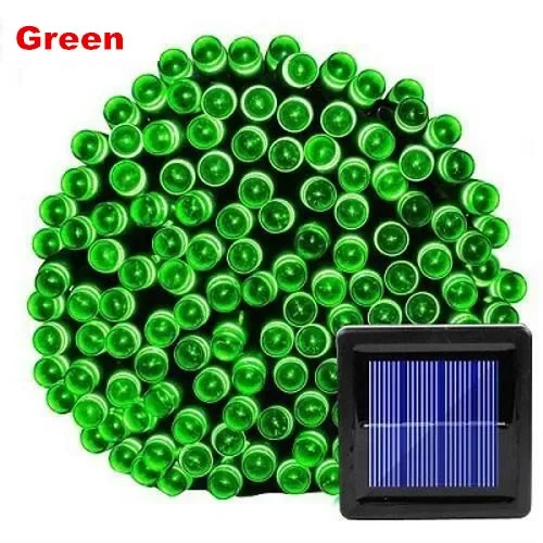 Solar-Powered LED Fairy String Lights