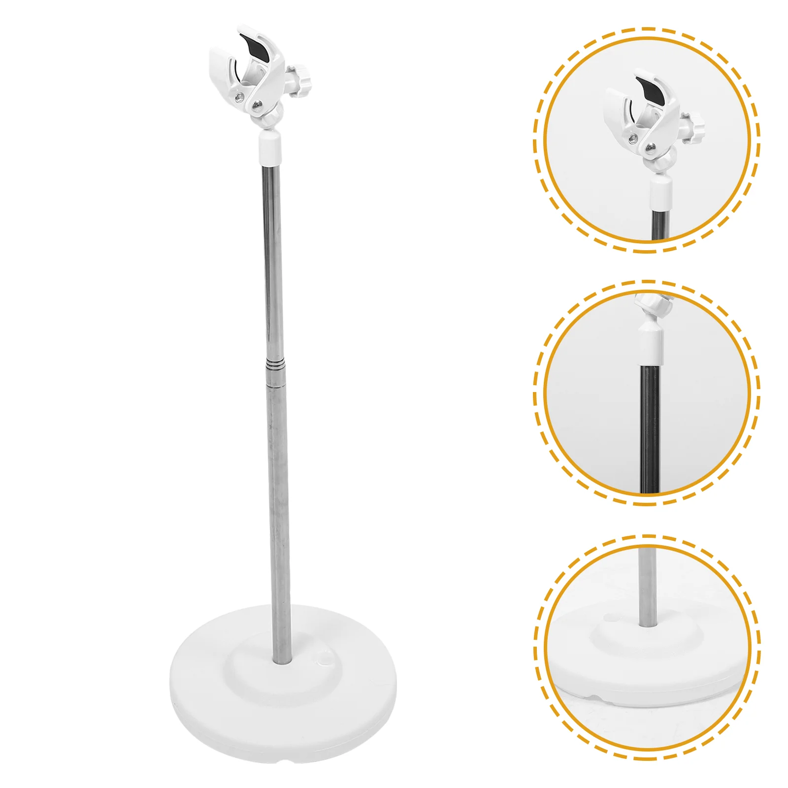 

Dog Pet Hair Dryer Stand Adjustable Hair Dryer Holder Hands-Free Hair Blower Stand With Clamp Flexible Arm Clamp