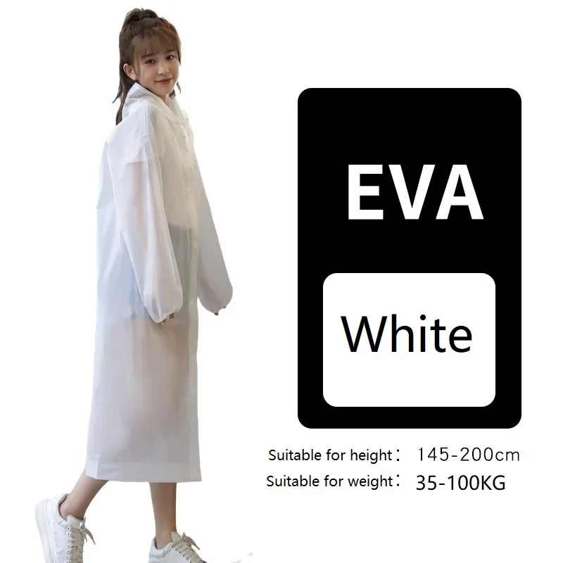 Women's Waterproof Foldable Rain Poncho with Layered Protection