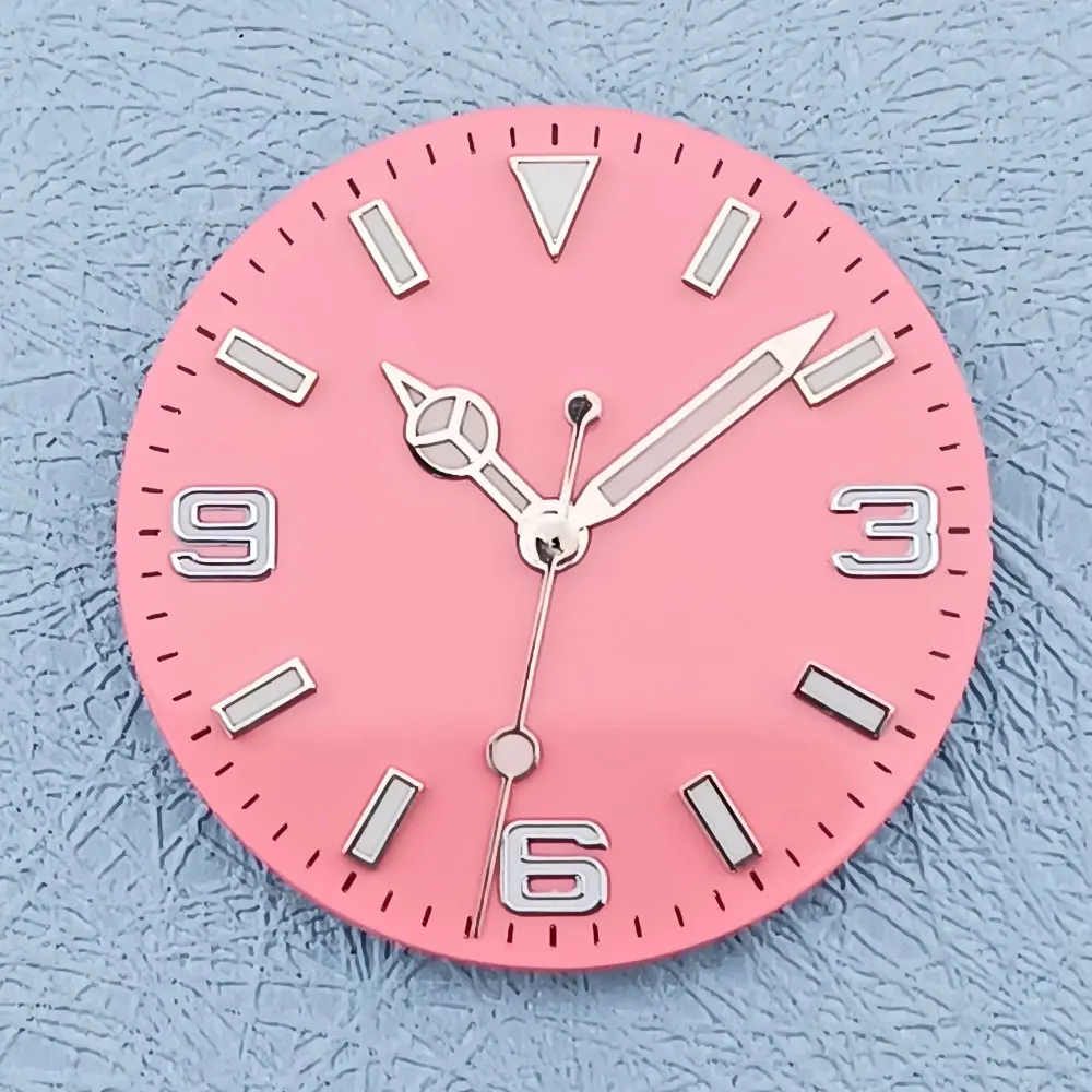 Vibrant Enamel Watch Dial with Custom Logo - Multicolor