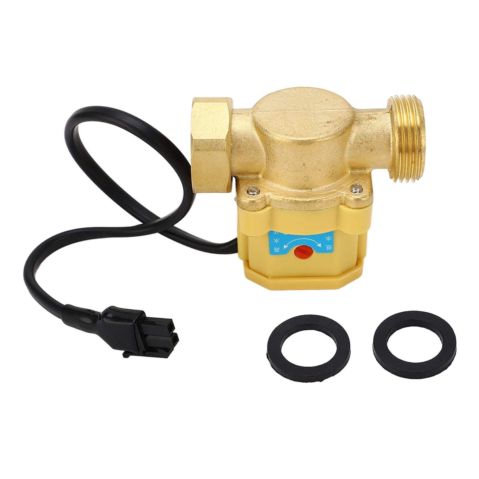 Water Pressure Pump Switch G3/4 to G3/4 Brass Electronic Water Controller Switch Shortage Protection Household water pump accessories water pump switch