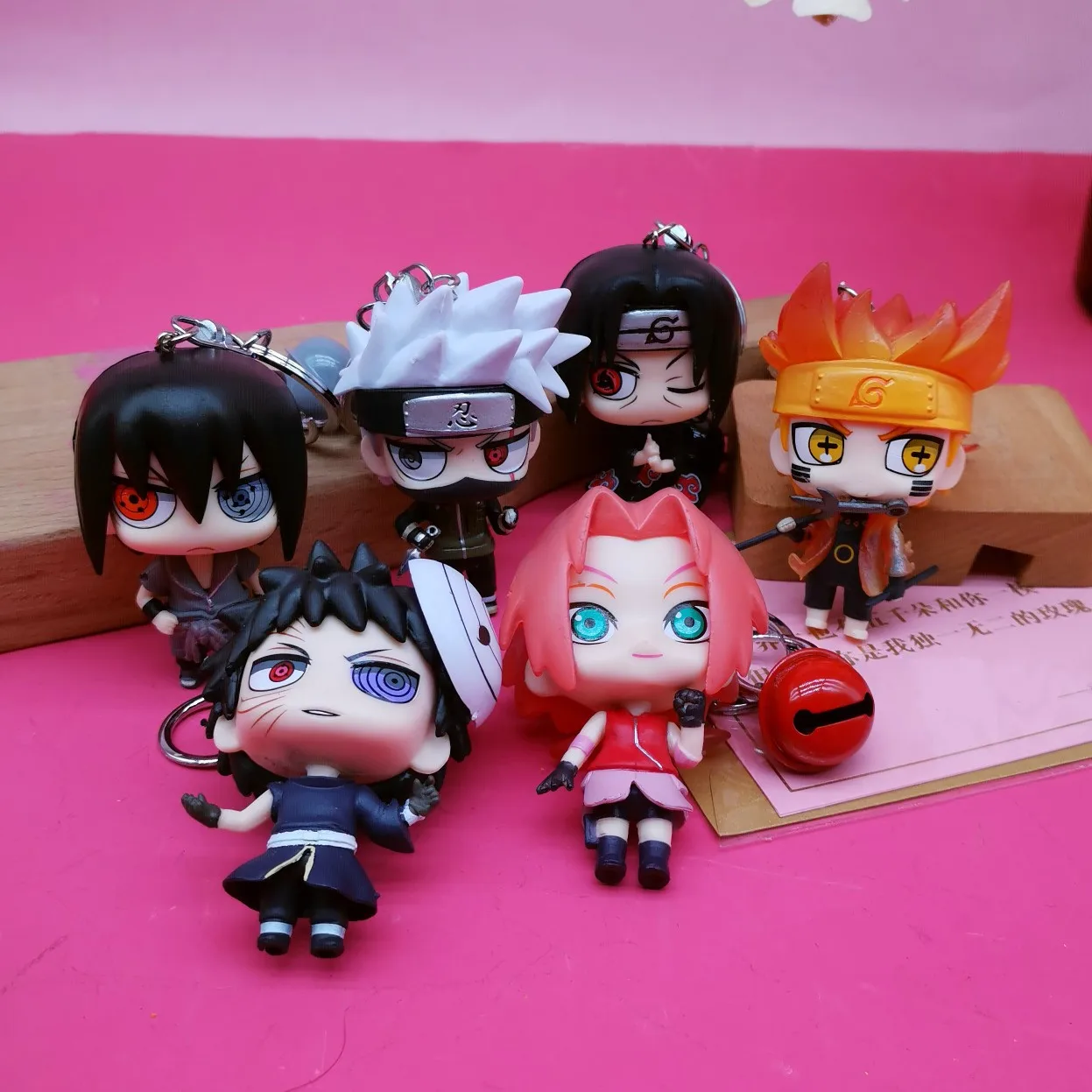 Anime naruto shippuden ootuki hagoromo chaveiro gaara uchiha sasuke  rinnegan metal chaveiros do carro pingentes figura brinquedo - AliExpress