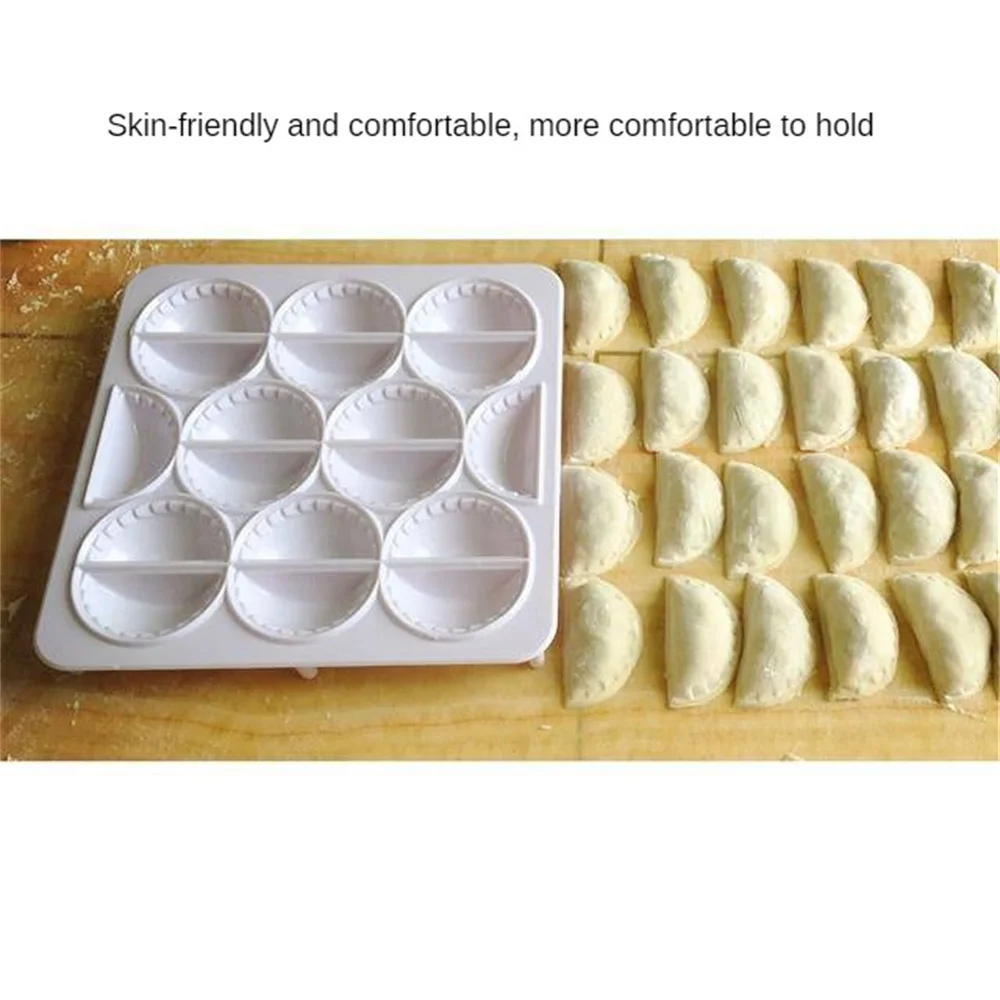 S47ed07467e0c4d9ea2d0dca87021c56aU Crescent-shaped Dumpling Maker Dumpling Mold Quickly Make Dumplings Ravioli Cutter Cooking Tools Kitchen Kit Пельменница