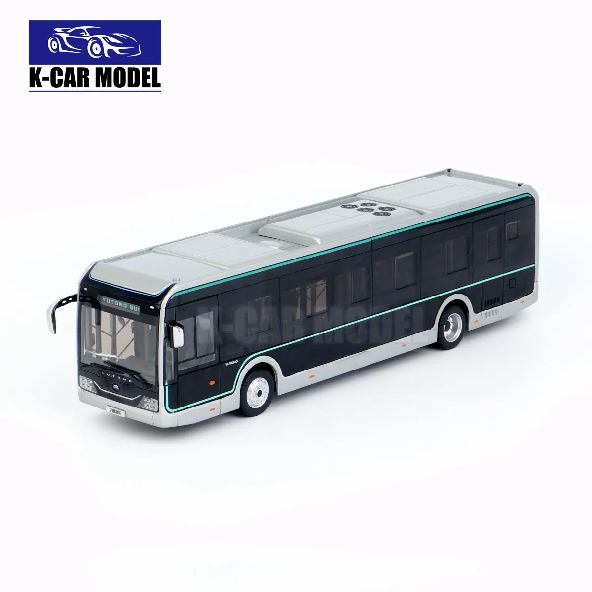 YUTONG バスモデル 1/43 スケールモデル YUTONG-Cidade Elétrica Bus Modelo Toy, 1:43 Diecast, Simulado Liga