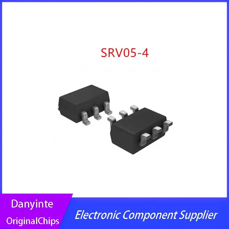 

NEW [ 100pcs ] SRV05-4 SRV05-4.TC SRV05-4.TCT SRV05-4ATCT SRV05-4ATR SRV05-4-T7 V05 S5 - TVS 5V 17.5V SOT23-6