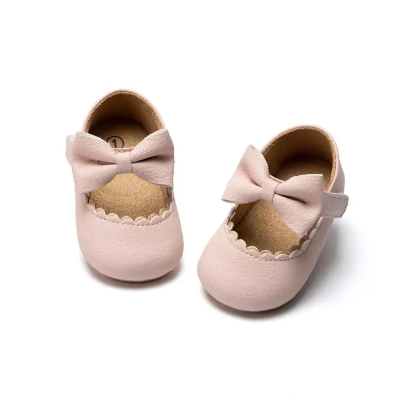 Baby Shoes Soft Sole Shoes Infant Princess Bow Garden