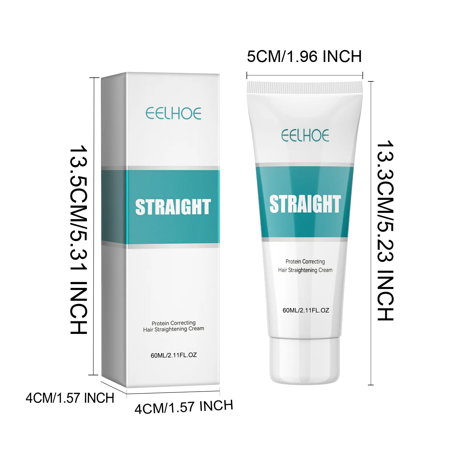 5X 60ml Keratin Protein Correcting Hair Straightening Moisture Cream Replenish Easily And Not Hurt Hair Soften Nutrition