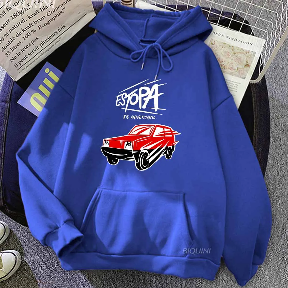 Estopa Rock/Rumba Duo Hoodies Car Funny Graphic Printing Sweatshirts for Men/Women Streetwear Heavy Mental Fashion Pullovers Boy 3