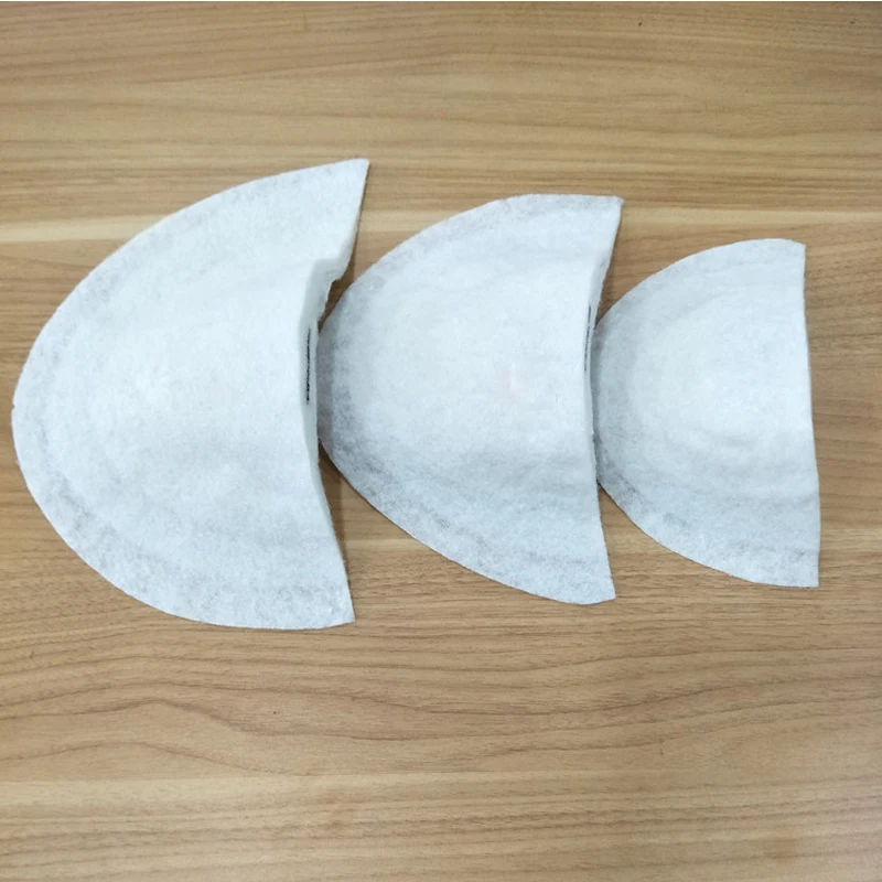 Large White Soft Pad Shoulder Padding Cotton Shoulder Pad Blazer/Tshirt Clothes Windbreaker Sew Accessories 10-100pair