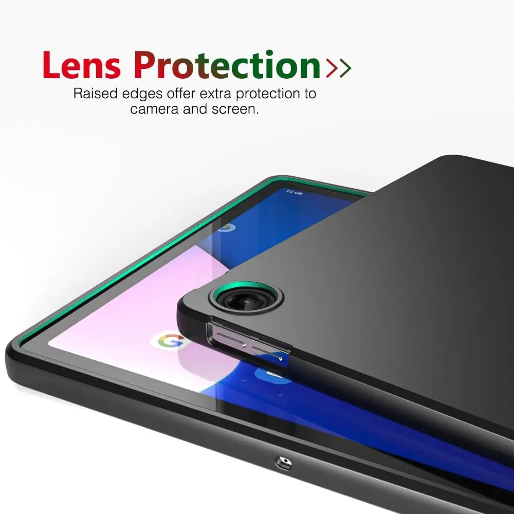 Flexible Silicone TPU Black Protective Back Cover
