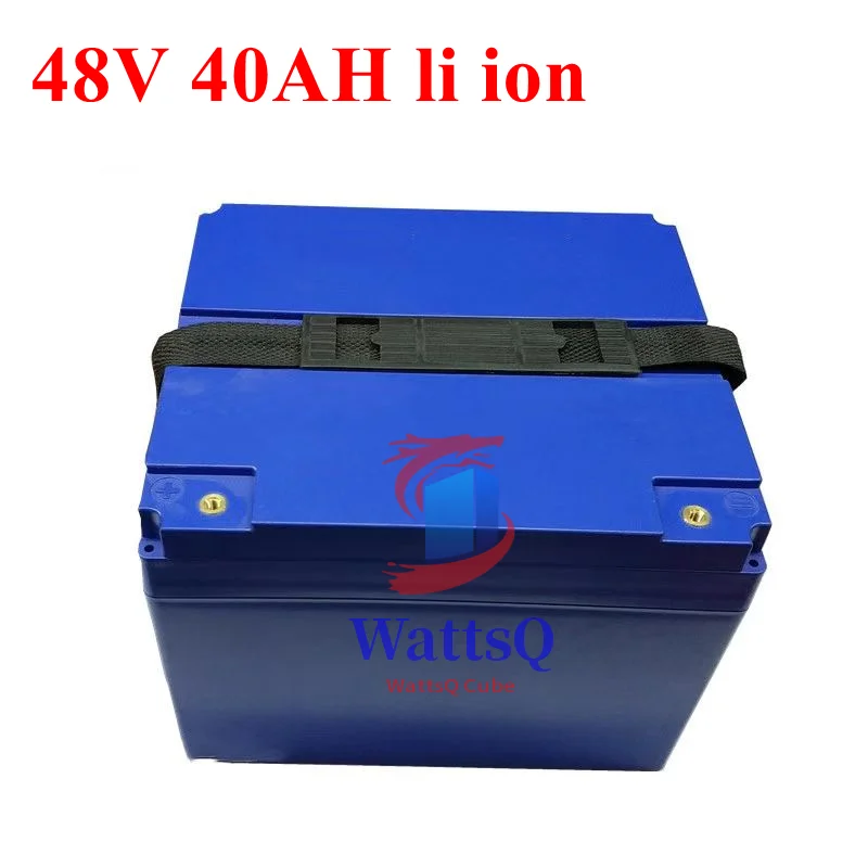 Batteria Agli Ioni Di Litio 48V 40Ah Batterie Agli Ioni Di Litio 48V Per Batteria Bici Elettrica 3000W Bicicletta Elettrica E Scooter + Caricatore 5A