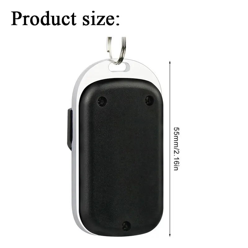 1-5PCS Push Button Remote Control Transmitter ABCD Lock 4 Button 433MHz Universal 4 Buttons Garage Door Opener Remote 6