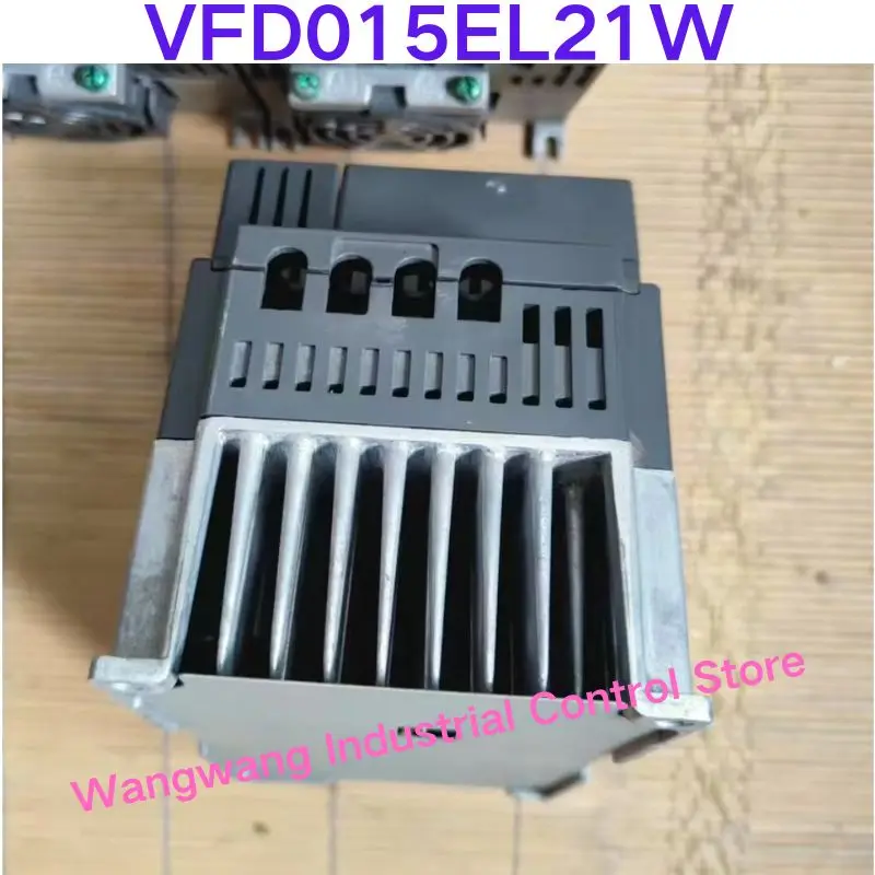 중고 테스트 OK, 가변 주파수 드라이브 1.5kw 단상 입력 VFD015EL21W