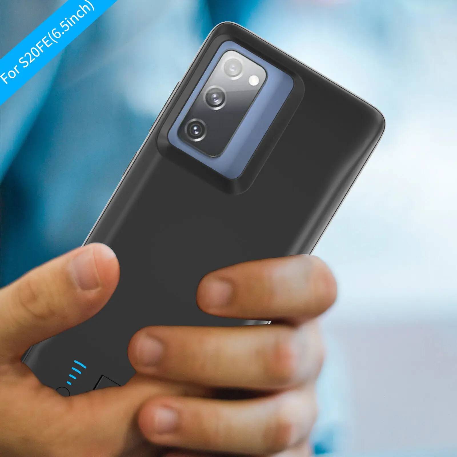 Power Bank For Samsung S8 S9 S10 S20 S21 FE S22 S23 Note 20 8 9 10 Plus Ultra External Battery Case Portable power bank cell phone chargers