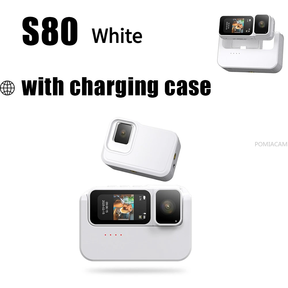 With charging case