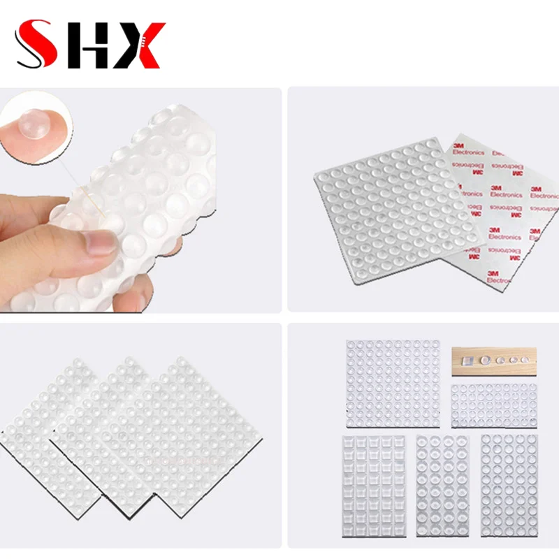 Door Stopper Silicone Door Stopper Door Stopper Bumpers Silicone Rubber Bumpers 300 Pcs Self Adhesive Door Stopper Rubber Damper Buffer Cabinet Bumpers Silicone Furniture Pads Cushion Protective Pads 8x3 10x3