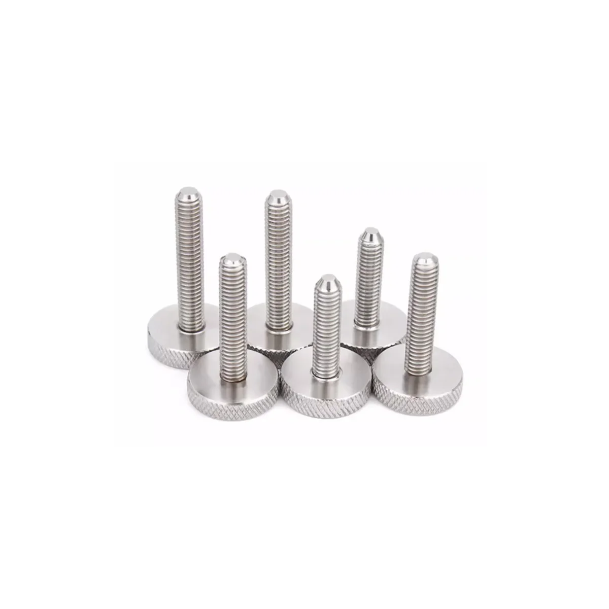 304 Stainless Steel Knurled Screw/Hand Twisted Adjustment Bolt M3-M10