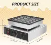 25Pcs Mini Dutch Pancake Maker, 950W Electric Non-stick Muffin Maker Machine, Poffertje Maker Dorayaki Pancake Maker 2