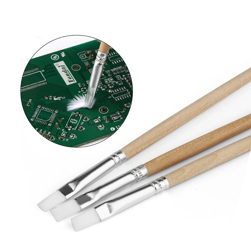 

Repair Clean Tools Soft Dust Cleaning Brush with Wooden Handle for Mobile Phone Tablet Laptop PC Repair Tools