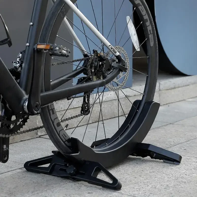 

Bicycle Parking Rack Indoor Adjustable Bike Storage Stand Road Mountain Bike Maintenance Support Cycling Stand Racks