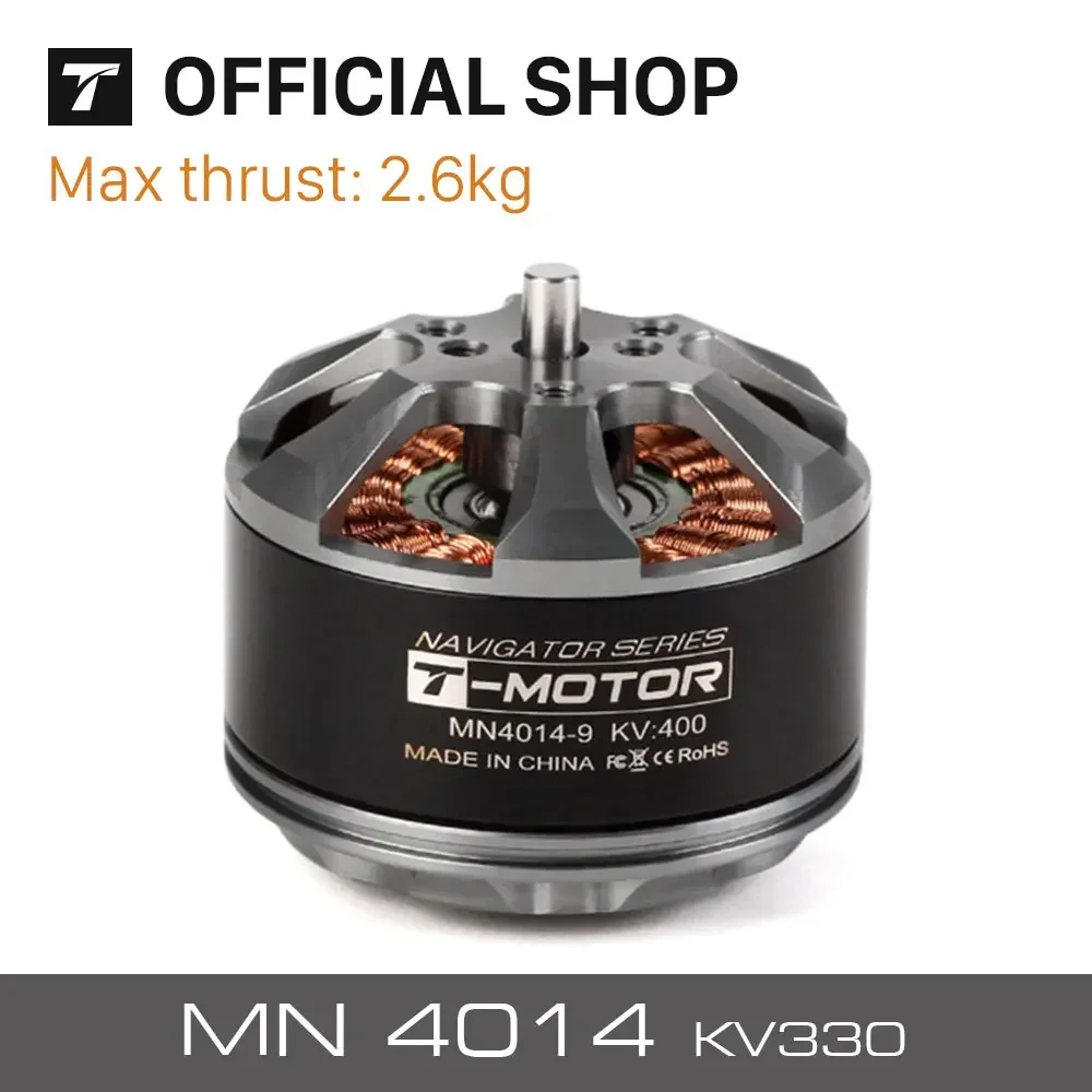 T-MOTOR Navigator Тип MN4014 Многомоторный БПЛА KV330 KV400 Бесщеточный двигатель для мультикоптеров, а также самолетов вертикального взлета и посадки и неподвижного крыла thumbnail 2