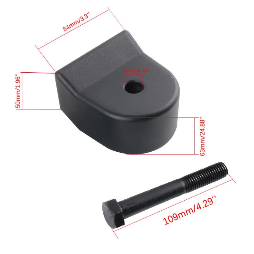 Top-Notch Black 2-inch Front Spacer Leveling Kit for Ford F250/F350 Super Duty 4WD (2005 )