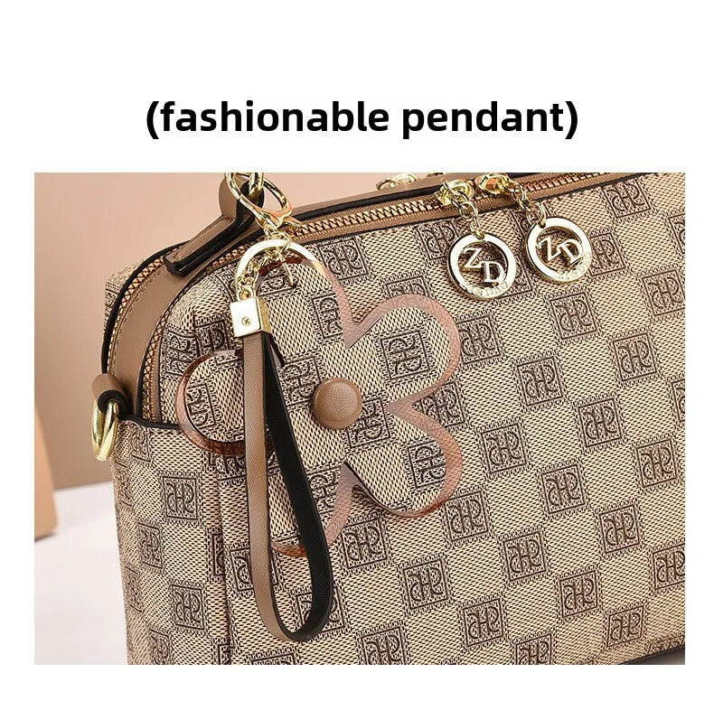 Classic Large Shoulder Bag For Women, Versatile Boston Pillow Handbag_voghion.com