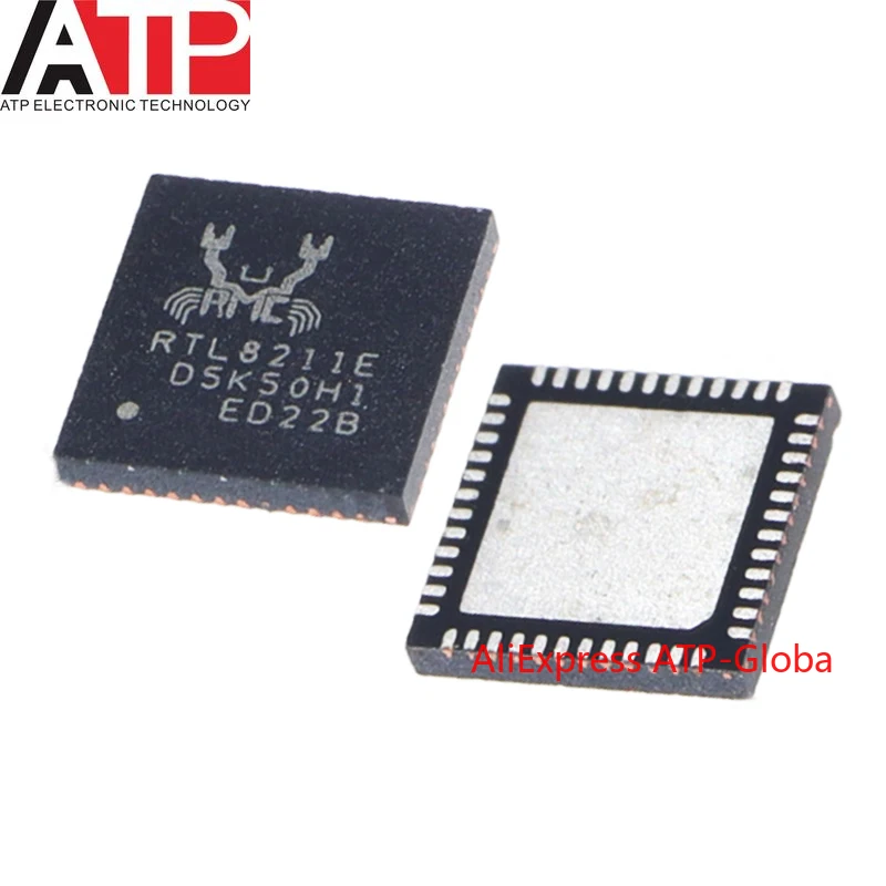 

10pcs/lot New Original RTL8211E-VB-CG QFN-48 RTL8211E Ethernet Controller Chip IC Integrated Circuit Brand