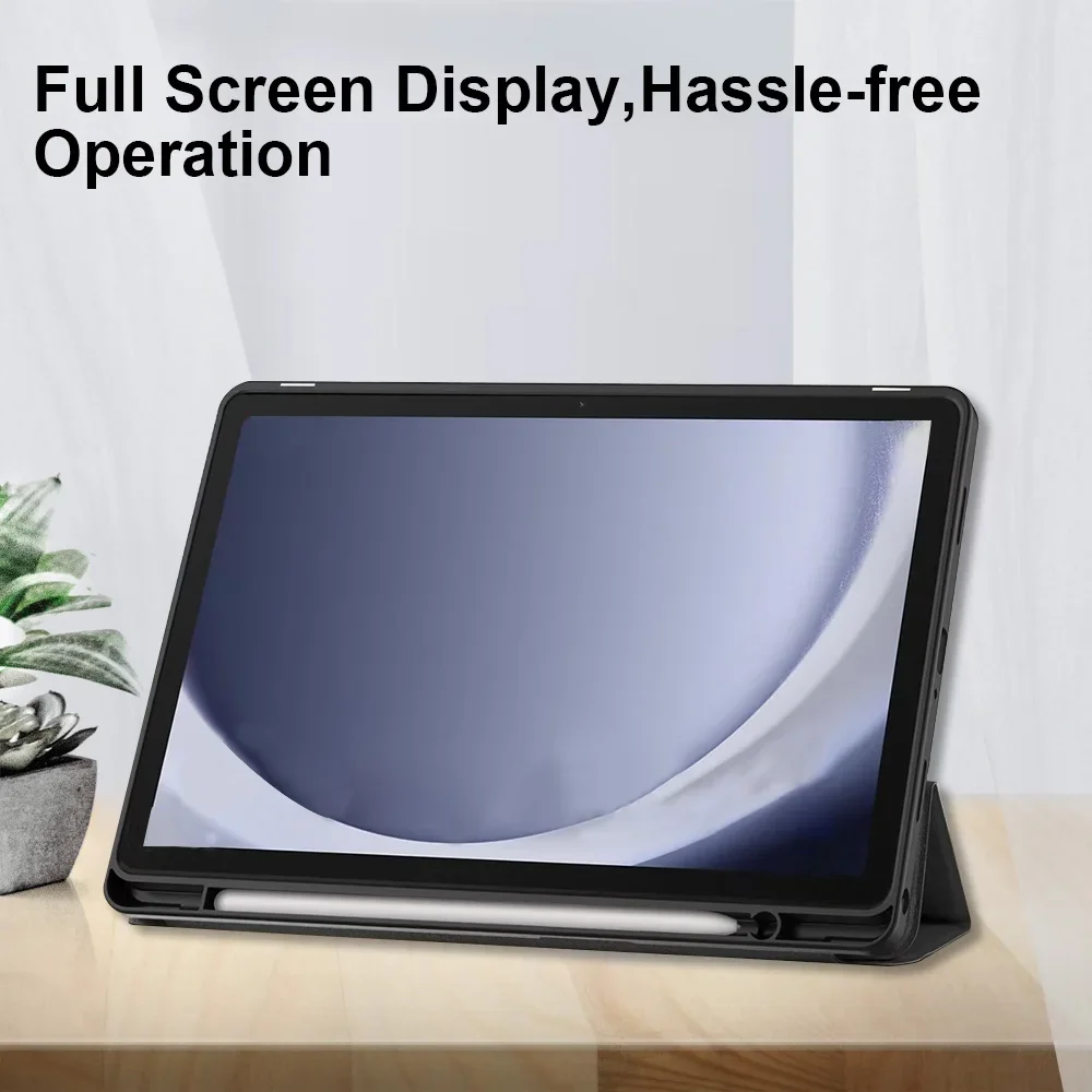 Magnetic Flip Cover with Pen Slot - TPU Soft Case