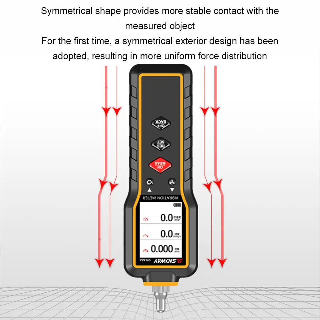 Accurate Results Vibration Meter For High Performance Monitoring High Sensitivity Vibration Meter 6