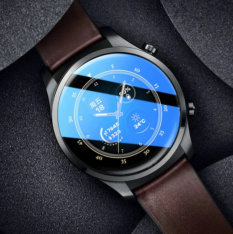 Premium Tempered Glass Screen Protectors - Full Coverage, Anti-Scratch Smartwatch Films (1-5 Pack)