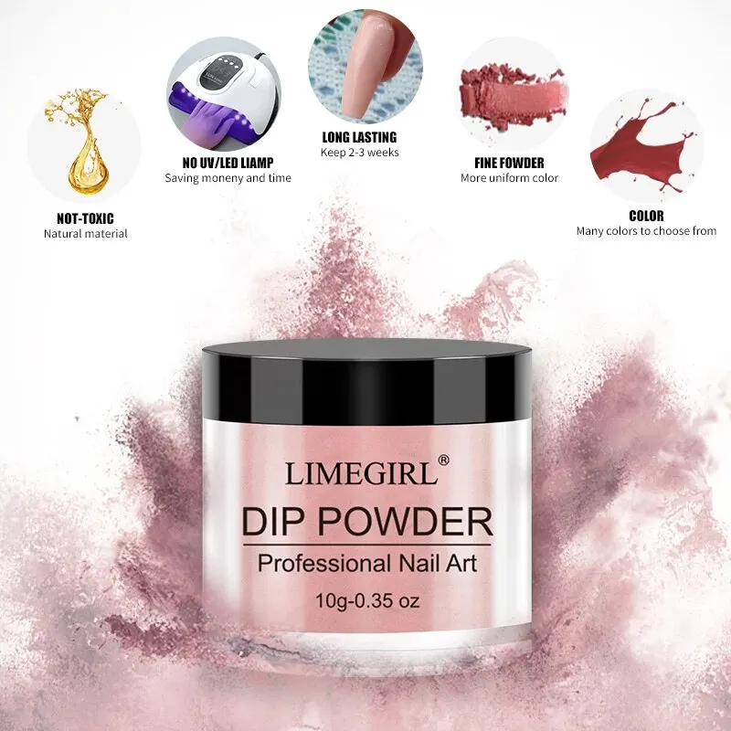 디핑 네일 파우더 키트 반짝이는 딥 광택제 네일 글리터 DIY 장식 크롬, 램프 없는 큐어 세트, 23 개