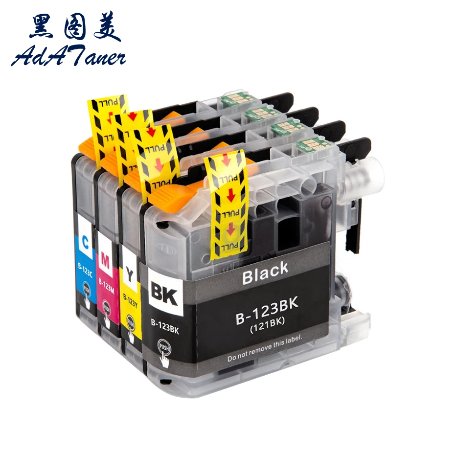 LC121 LC123 LC 121 LC123XL LC-123 호환 잉크젯 잉크 카트리지 Brother MFC-J4610DW J650DW J4110DW J132W J152W J552DW