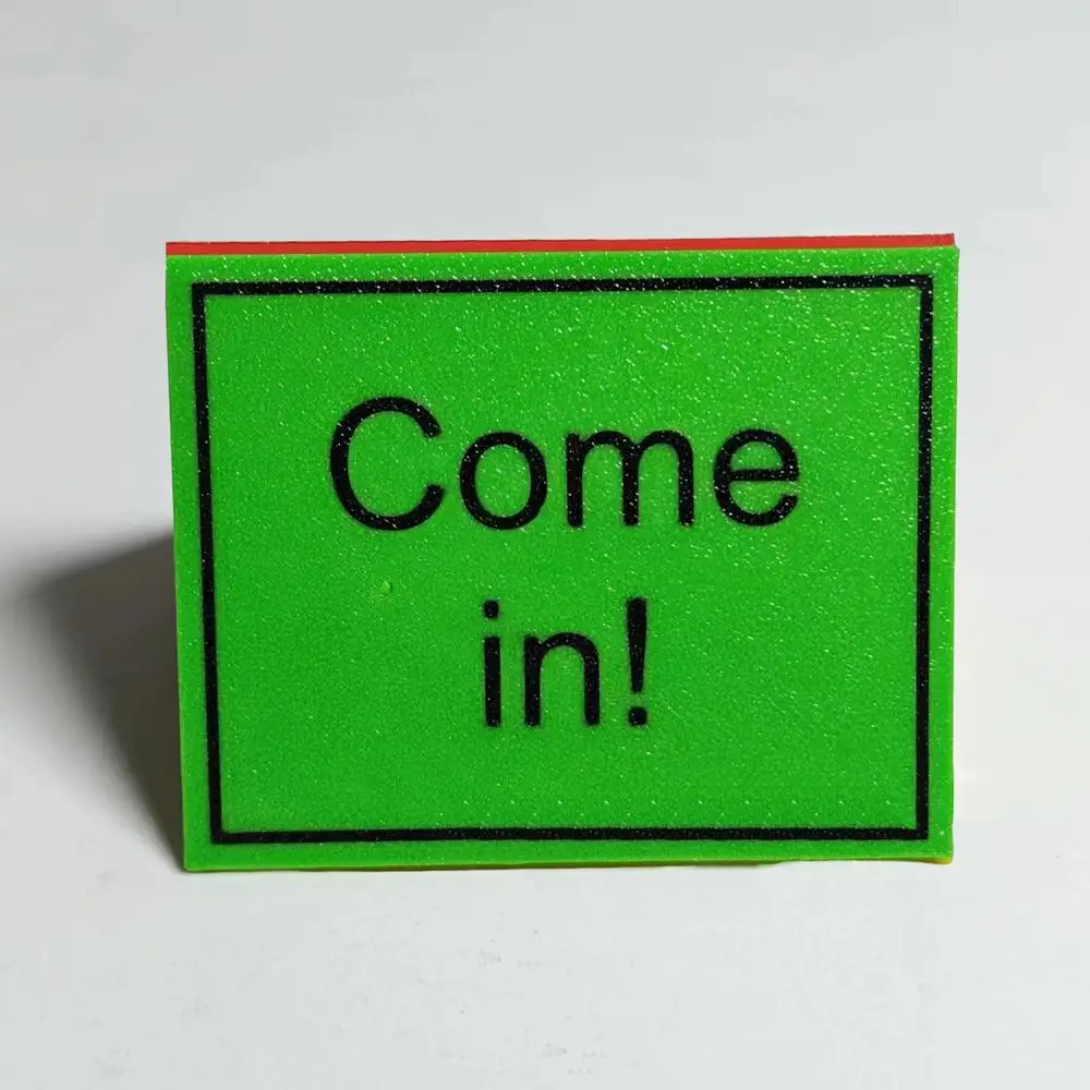 Description Picture 3 of itemTeacher Desk Do Not Disturb Sign 3-Sided Indicator Signs Conference Room Sign Desk Accessories for Business Work Home Decor