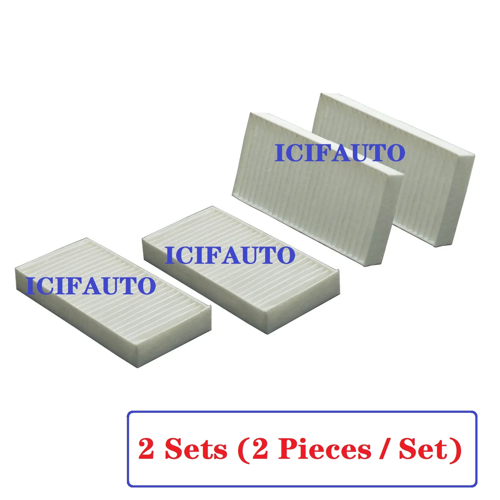 

2 or 4 Pieces for 2011-2017 Jeep Wrangler Unlimited Cabin Air Filter C16177 / 55111302AA