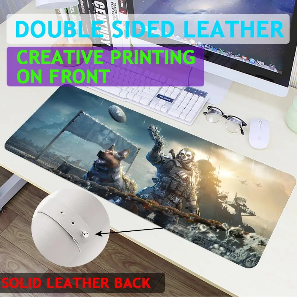 

Mouse Pad Large Computer C-Call of Duty-Y Mouse Pad Gaming Mouse Pad Waterproof PU Leather Mouse Pad