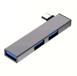 Portable 3 - in - 1 USB - C Docking Station with High - Speed Multi - Port USB Hub - Other (1pcs)