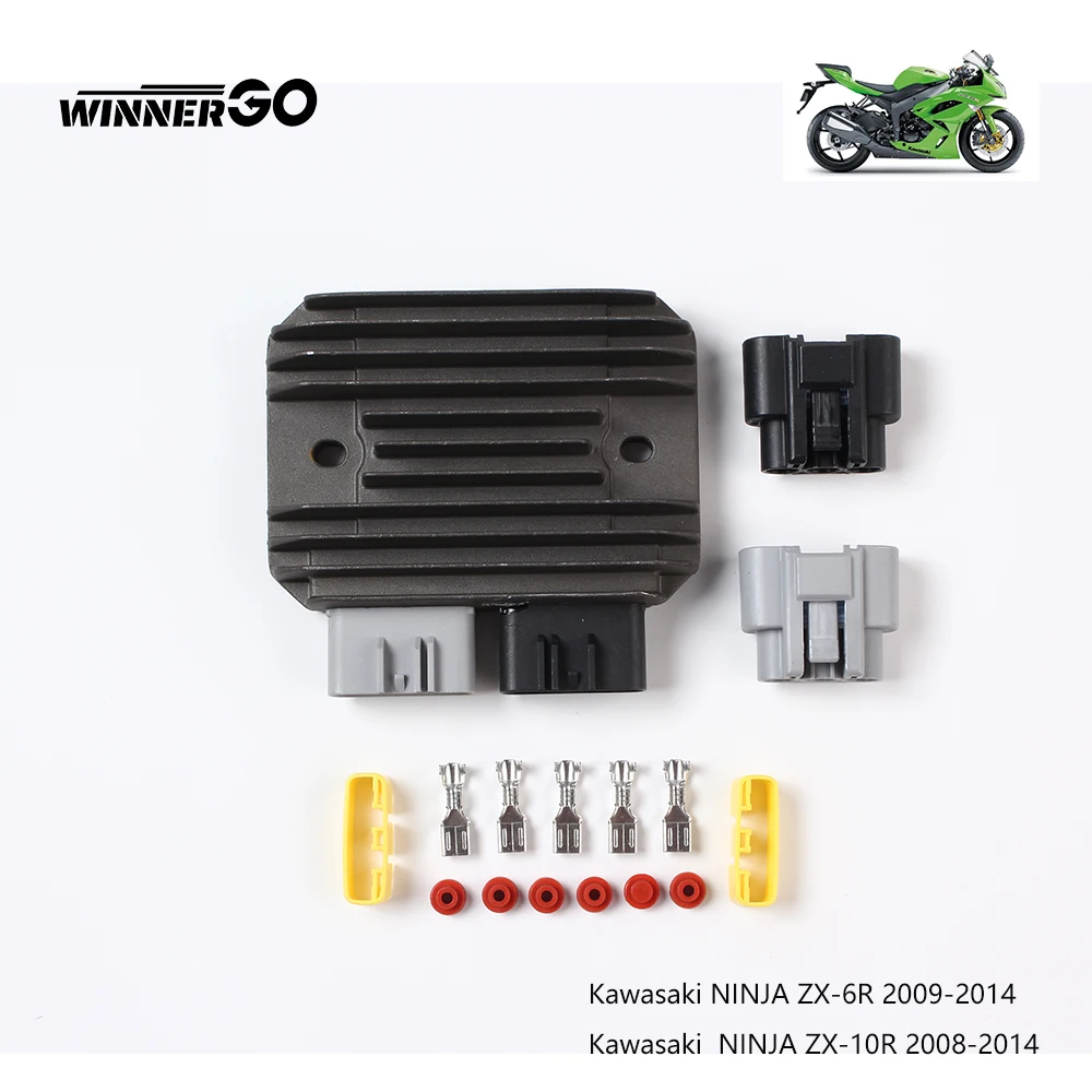 WINNERGO Motorcycle Voltage Regulator Rectifier for Kawasaki NINJA ZX