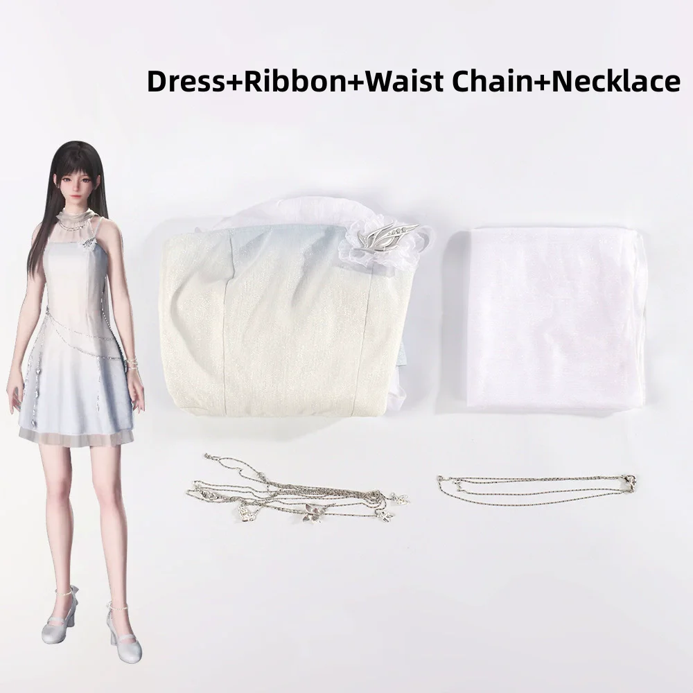 Love and Deepspace: Heroine | Slim A-Line Gown Cosplay Costume Set 47 Love and Deepspace Heroine Slim A-Line Gown Cosplay Costume